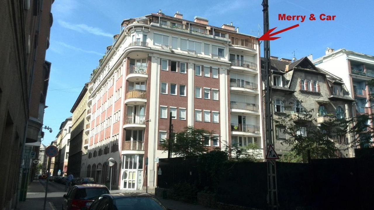 Merry&Car - Huge Balcony + Living Room + 2Br Budapeszt Zewnętrze zdjęcie